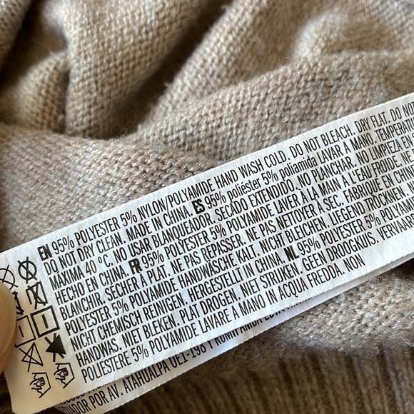 Forever 21 Women Tunic Oversized V-Neck Long Sleeve Sweater Size Medium - Picture 7 of 8